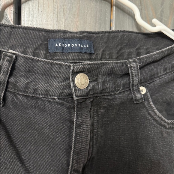 Aeropostale Black Straight Leg Jeans - Picture 5 of 5